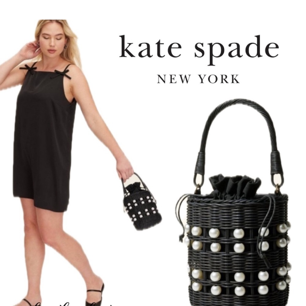 Target x Kate Spade Basket Bucket Bag NWT